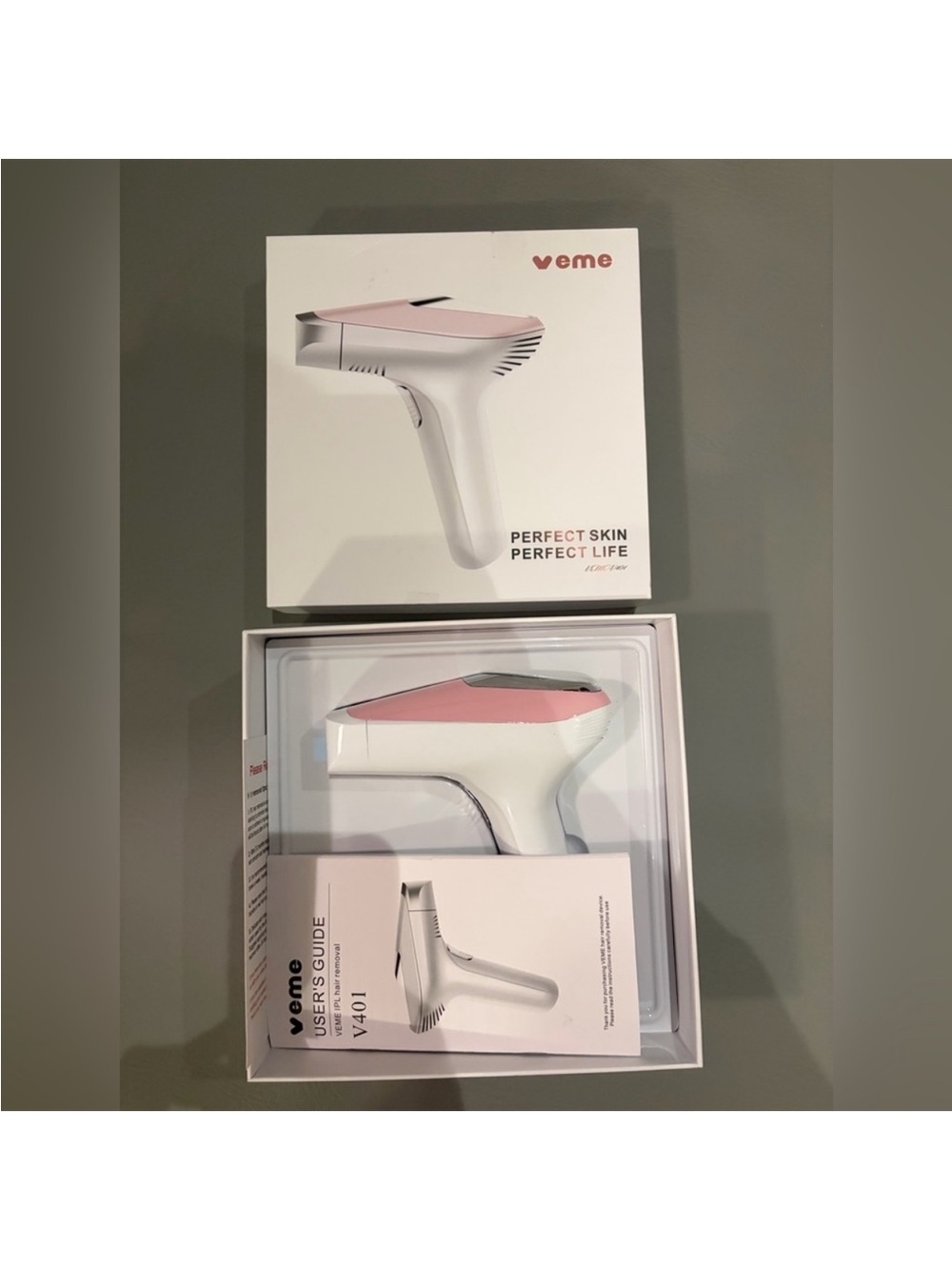 VEME IPL Laser European Hair Removal Device Tool For Women And For Men New